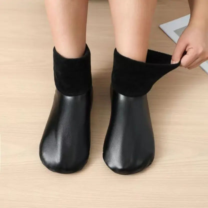 Warm Waterproof Leather Socks 4