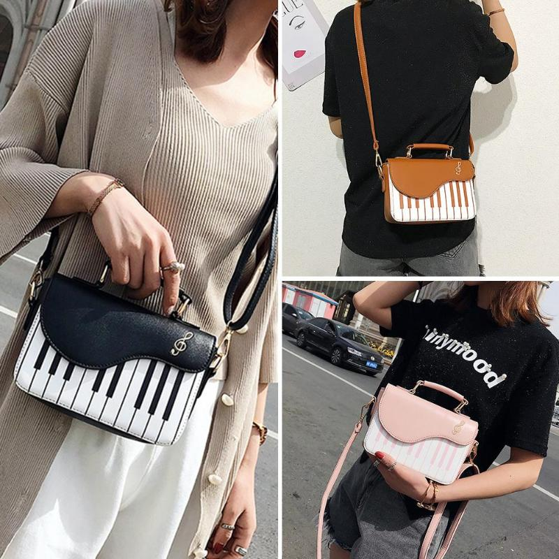 Piano Leather Handbag 4