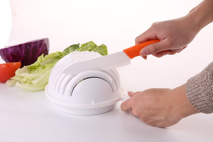 Salad Cutter Bowl 4