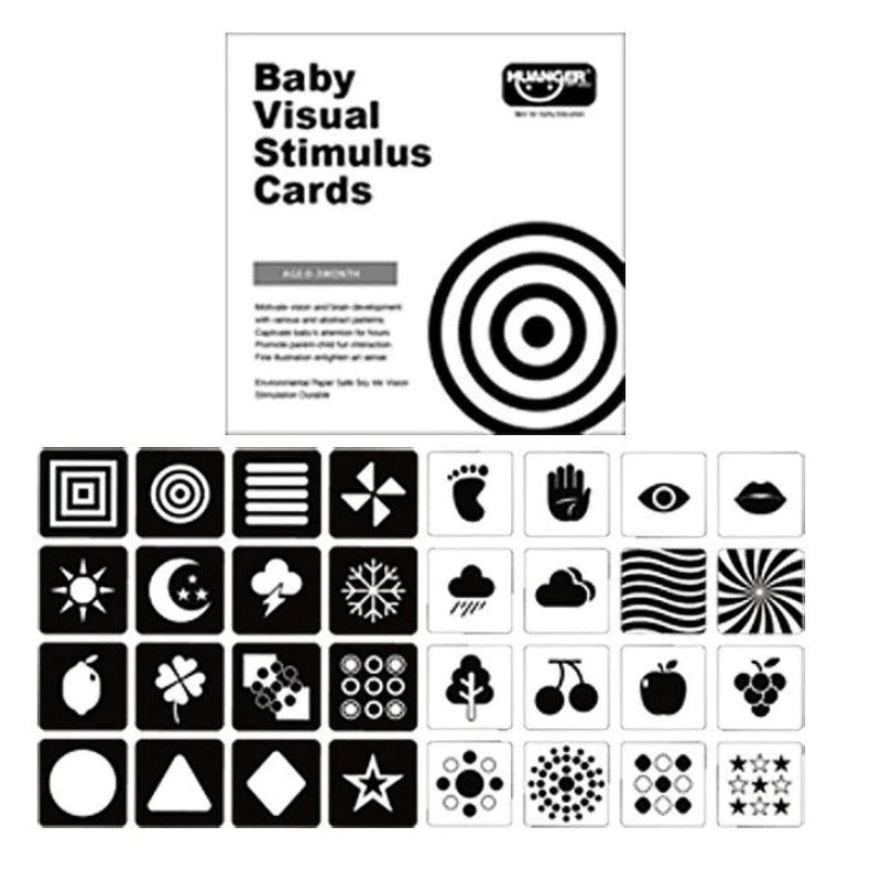 Flashcards for Baby Visual Sensory Development 4