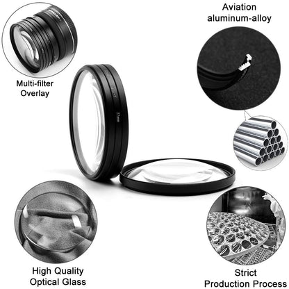 Macro Filter Accessory Close-up Lens Filter 4