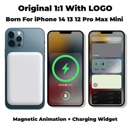 Ultra-thin Magnetic Wireless Power Bank 4