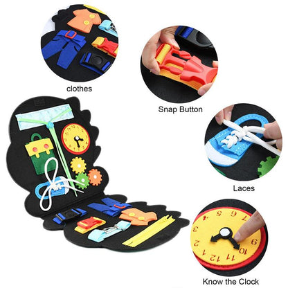 Montessori Dino Busy Board 4