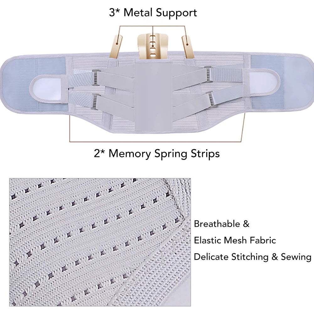LumbarMate Orthopedic Lumbar Support Belt with Magnets 4