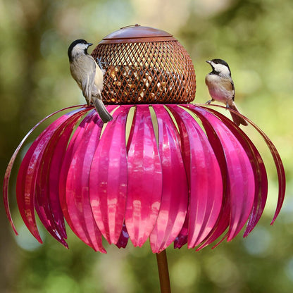 Coneflower Bird Feeder 4