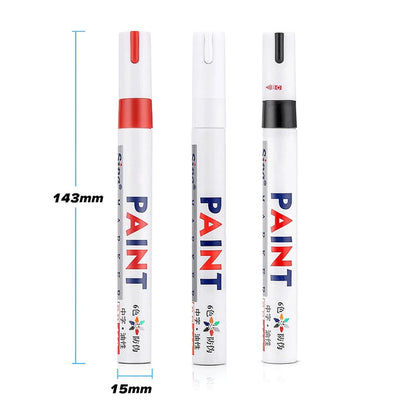 Permanent Waterproof Tire Paint Marker Pen 4