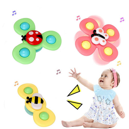 Suction Cup Spinner Toys- 3Pcs 4