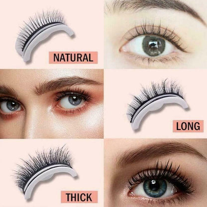 Waterproof – Reusable Self-Adhesive Eyelashes 4