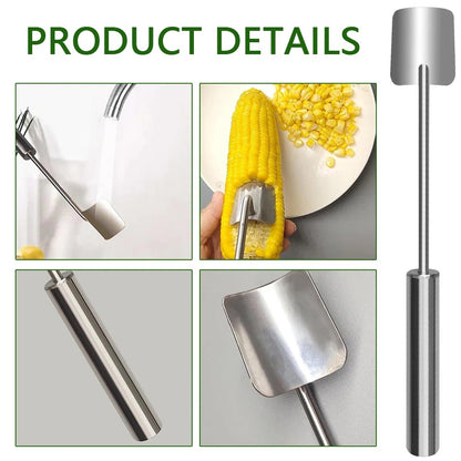 Long Handle Stainless Steel Corn Stripping Tool StripChef 4