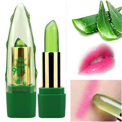 Colour Changing Aloe Vera Lipstick 4