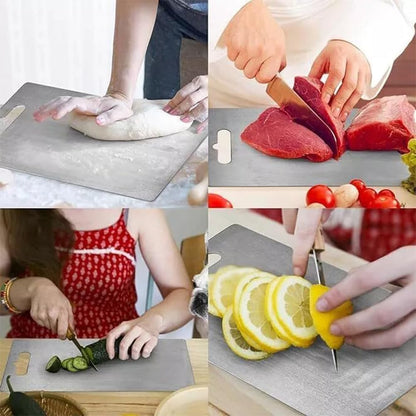 Antibacterial Non-Toxic Titanium Steel Chopping Board 4