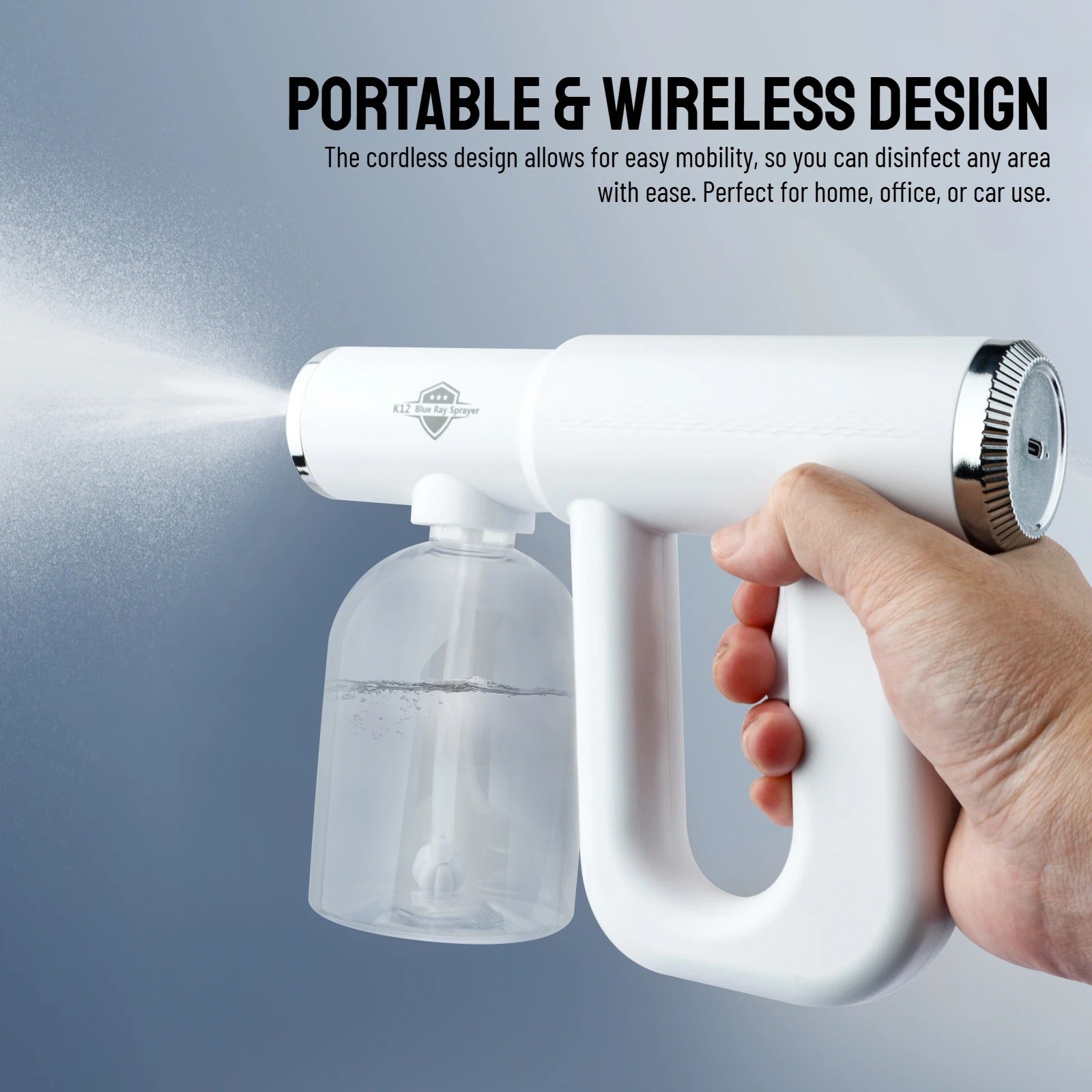 Portable Nano Mist Sanitizing Spray Gun 4