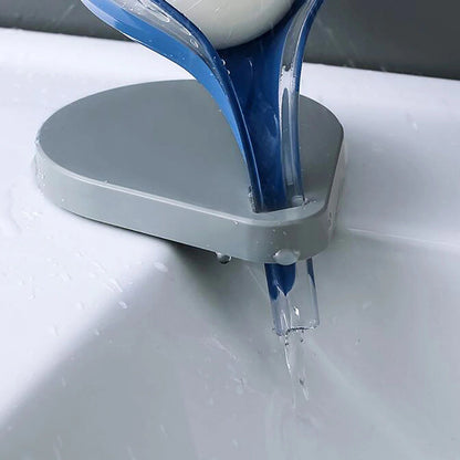 Creative Leaf Shape Detachable Soap Box 4