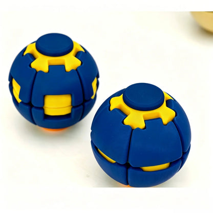 Press-to-Spin Fidget Ball – 3D Printed Sensory Toy 4