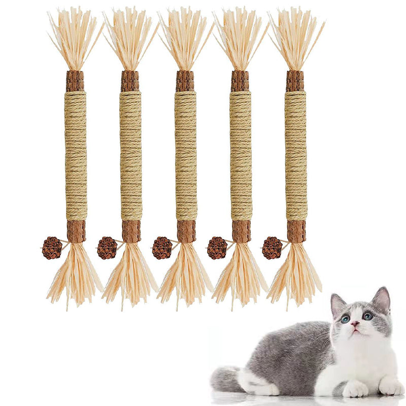 Natural Silvervine Stick Cat Chew Toy-2pcs 4