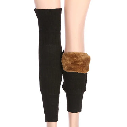 Cozy Plush Knee Warmers 4