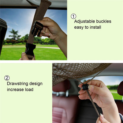 Car Ceiling Storage Net 4