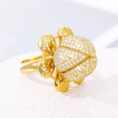 FLOCAW ADJUSTABLE FLOWER BLOOMING RING 4
