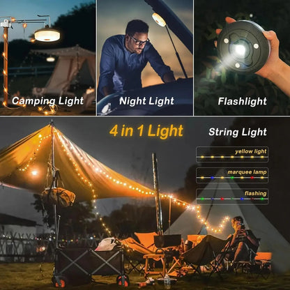 Waterproof Recyclable Camping Rechargeable LED Light Strip 4