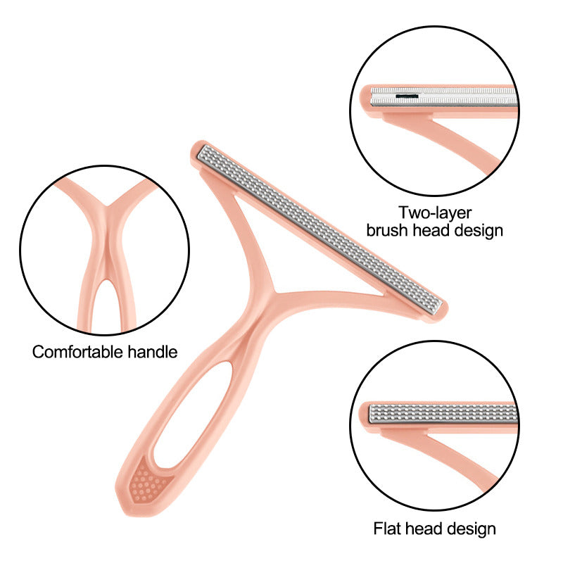 Double Ended Manual Pet Hair Lint Remover 4