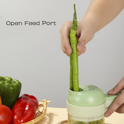 4 IN 1 HANDHELD ELECTRIC VEGETABLE CUTTER SET 3