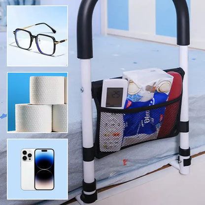 Bed Assist Rail – Safety Guard with Storage Pocket 4