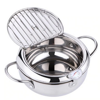 Japanese Style Deep Frying Pot Temperature Control 4