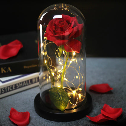 LED Enchanted Galaxy Sparkly Rose 4