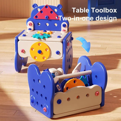All-in-one Tool Hub DIY Montessori Tool Box Set 4