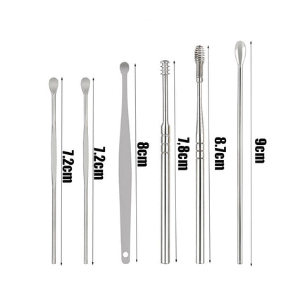 6PCS EarWax Cleaner Tool Set 4
