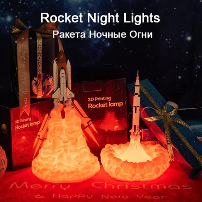 Apollo Space Rocket Lamp 4