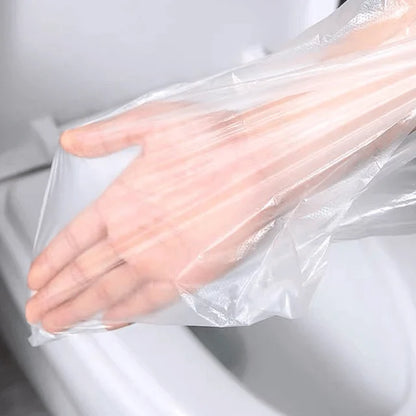 Biodegradable Disposable Plastic Toilet Seat Covers (50Pcs) 4