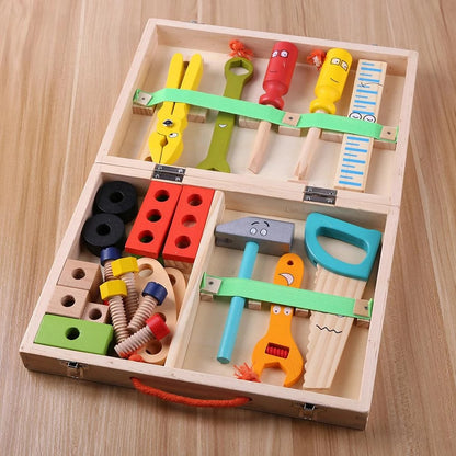 Kids Wooden Tool Box 4