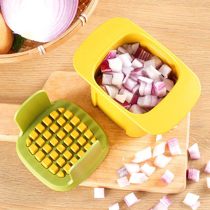 2-in-1 Vegetable Chopper Dicing & Slitting 4