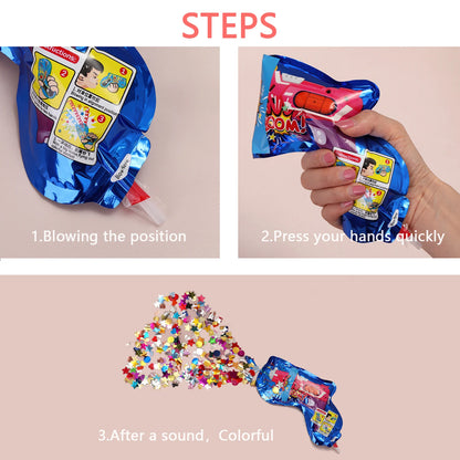 Automatic Inflatable Fireworks Gun (6 Pcs) 4