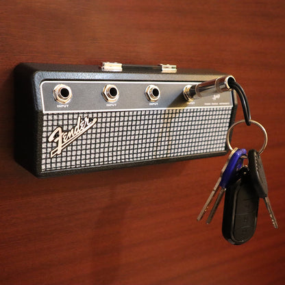 Guitarist Keychain Storage Hooks 4
