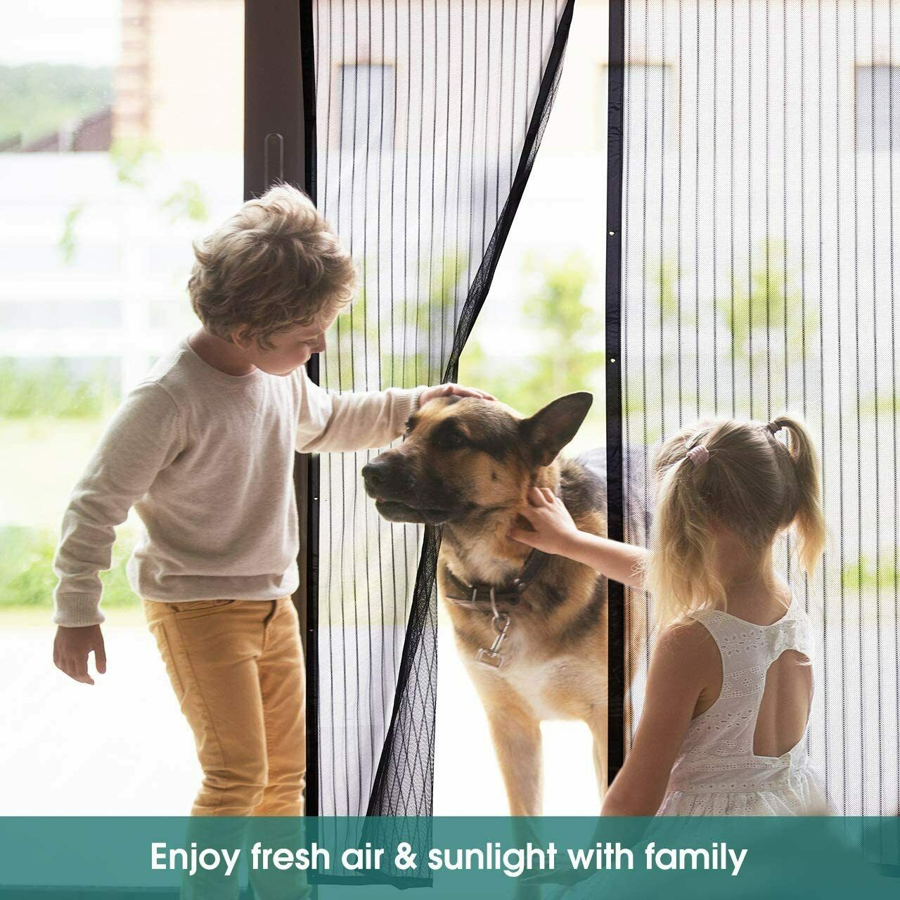 Magnetic Self Sealing Heavy Duty Screen Door 4