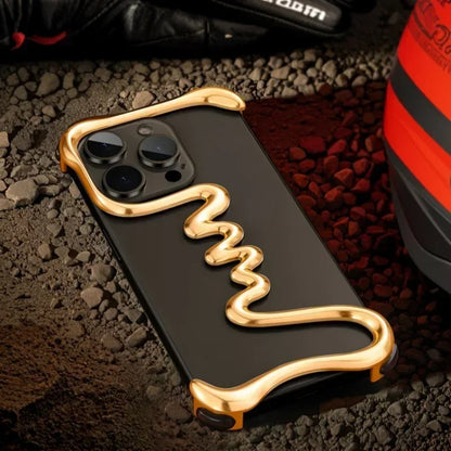 Luxury Metal Frameless Phone Case 4