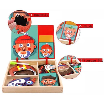 Dress Up & Learn - 3D Magnetic Puzzle Set 4