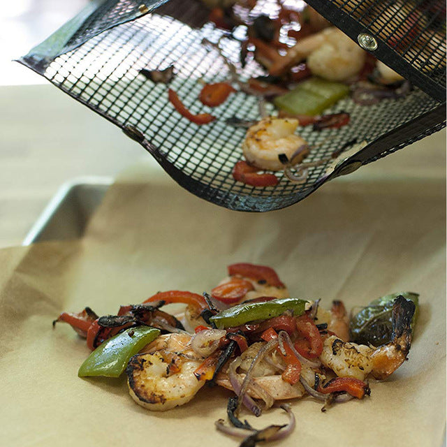 Non-Stick Mesh Grilling Bags 4