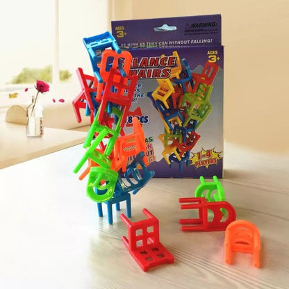 Balanced Chair Stack Game 4