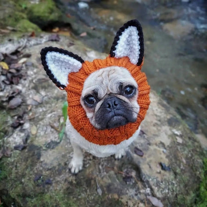 Cozy Critter Knit Dog Hoods ? 4