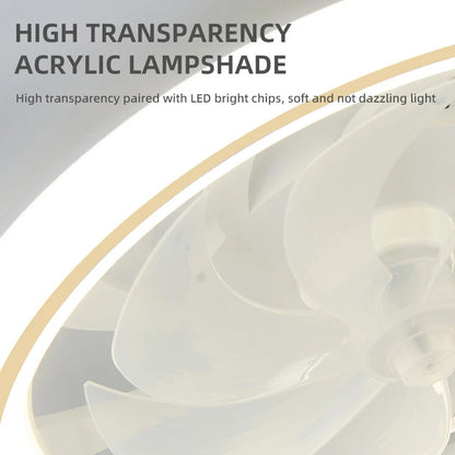 Smart Bladeless LED Fan Light 4