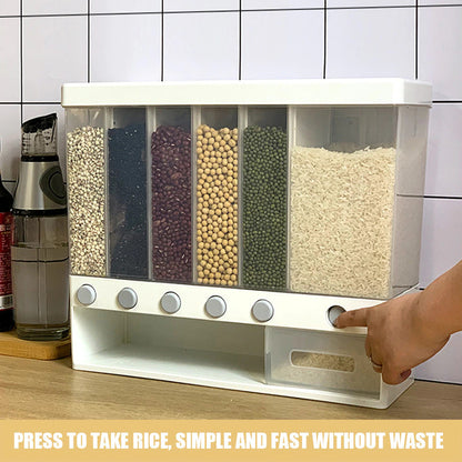 Wall-mounted dry food dispenser 4