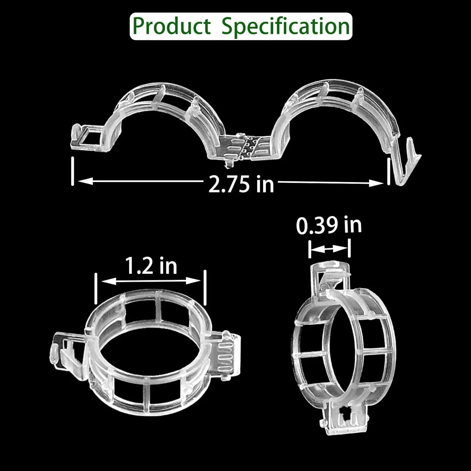 Plant Support Clips-100PCS 4