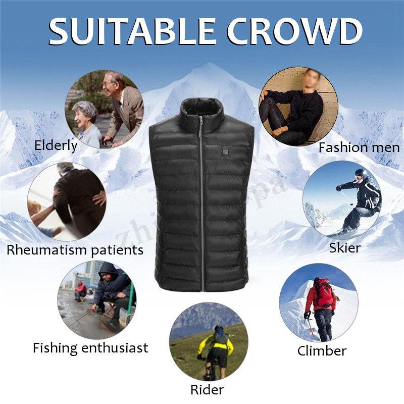 USB Heating Electric Jacket 4