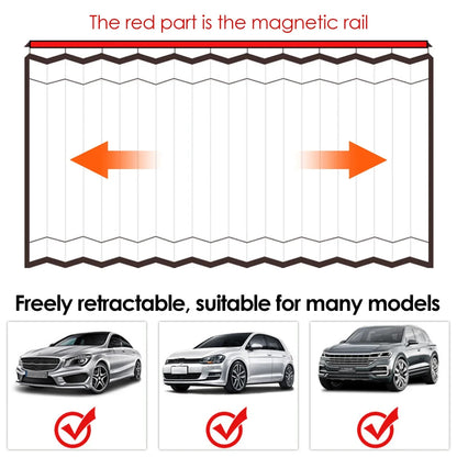 Magnetic Car Sunshade Window Curtain 4