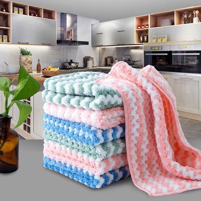 Microfiber Cleaning Rag-5Pcs 4