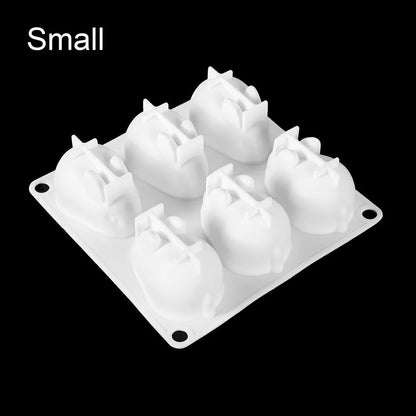 Mini Bunny Silicone Cake Mold 3