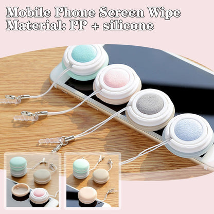 Cute Macaron Shaped Screens Lens Glasses Wipe Cleaning Tool 4